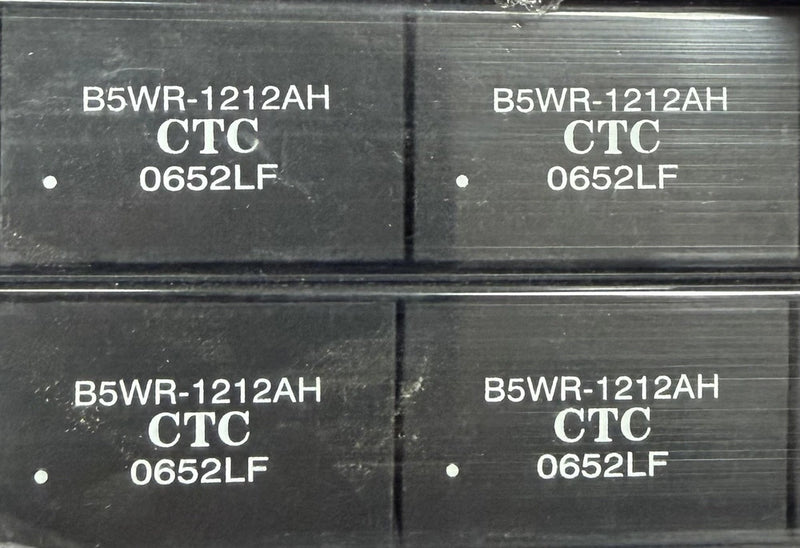Lot x 30 pcs CTC B5WR-1212AH Isolated DC-DC Converter 5W | 12V Input to 12V