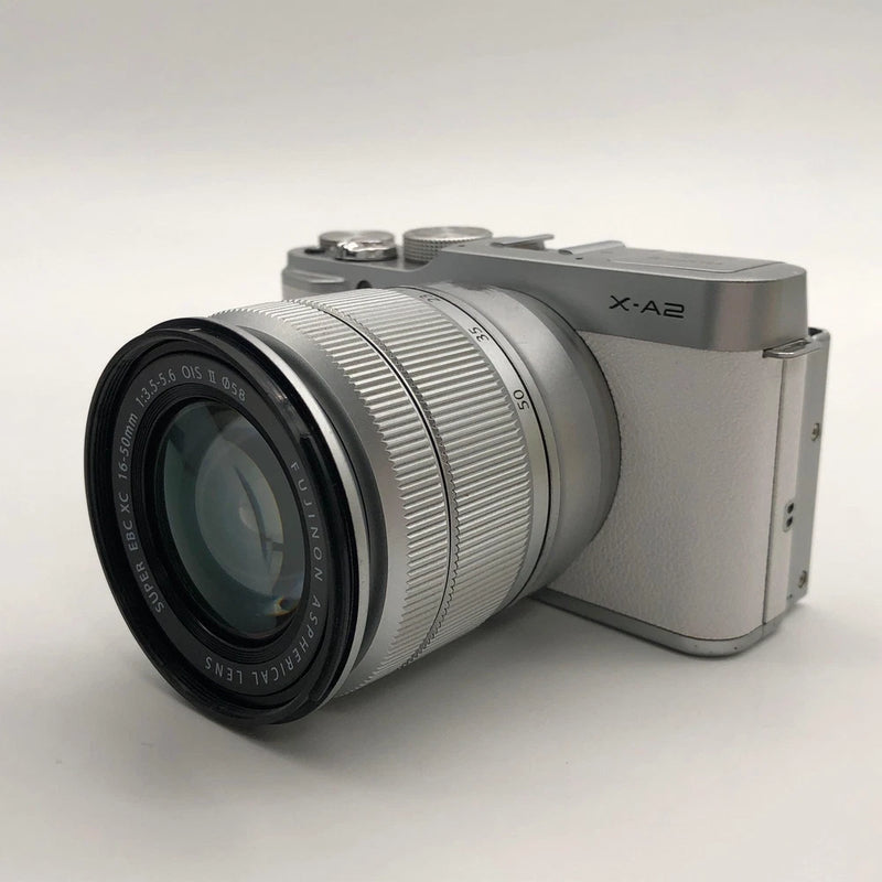 Fujifilm X-A2 Mirrorless Digital Camera White + XC 16-50mm f/3.5-5.6 OIS II Lens