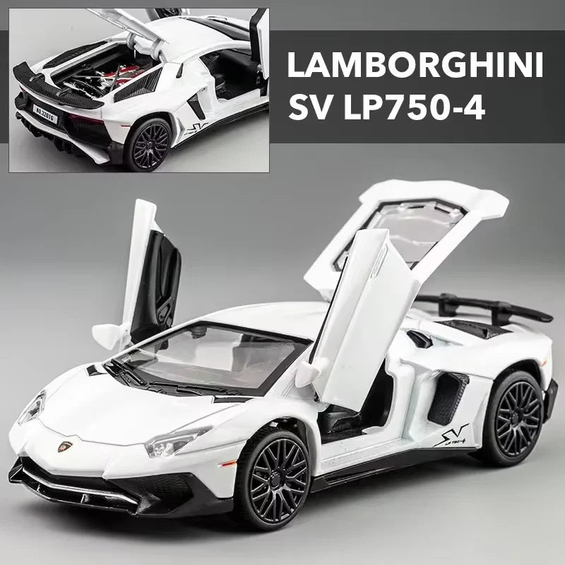 1:32 Lamborghinis SV LP750-4 Alloy Sports Car Model Diecast & Toy Metal Vehicle