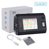 1-6S Lipo Battery Charger 500W 15A DC Dual Channel Charger Discharger FPV Model