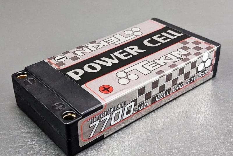 Tekin Titanium POWER CELL 1S 7700mAh 160C 3.7v Shorty ULCG LiPo Battery TT1661
