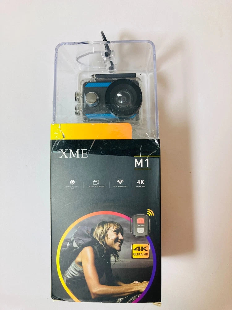 XME M1 Ultra HD 4K Waterproof Action Camera Pro Bundle