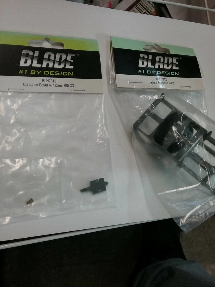 BLADE 350 QX COMPASS COVER AND BATTERY FRAME NEW RC DRONE 7813 7812