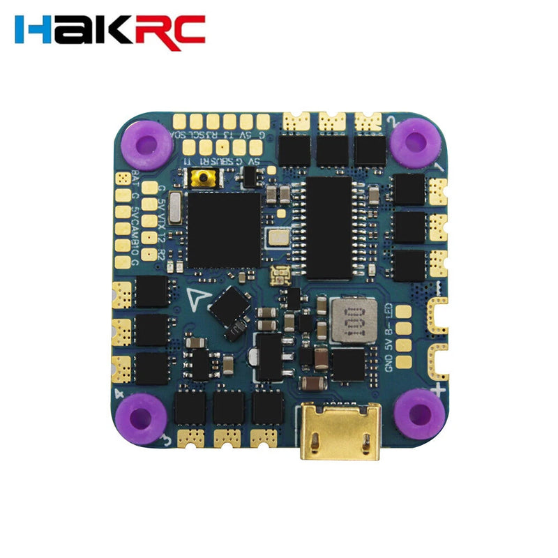 HAKRC F4126 F411 AIO Flight Controller BLHELI_S 20A ESC 2-4S for RC FPV Drone