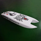 E51 Electric PNP RC Boat Fiber Glass Shaft Dual Motors?Servos ESCs W/O Battery Battery