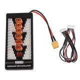Lipo parallel balanced charging board with XT60 plug, wire harness and balance connectors