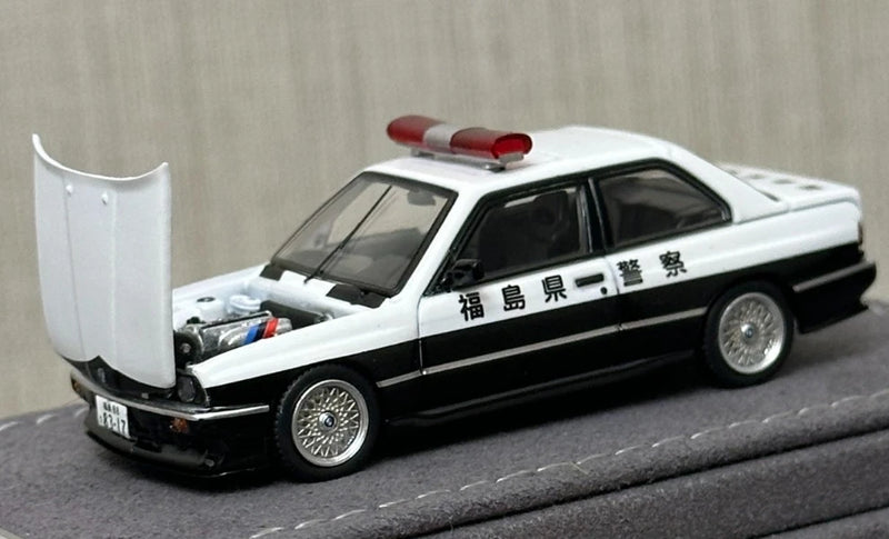Mortal 1/64 325i E30 Japan Patrol Car Suzhou GT Show 2026 Limited Model Car