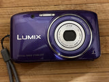 Panasonic Lumix DMC-S2 Digital Camera Putple No Charger Tested