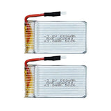 2Pcs 3.8V 800mAh Li-Po Battery,Compatible with WLtoys K170/K270 RC Helicopter