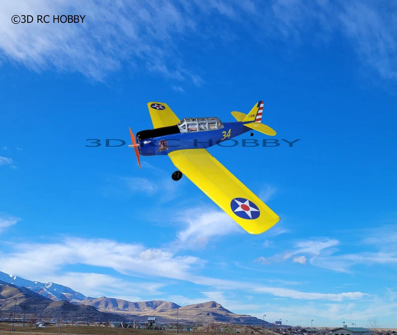 AT-6 Texan 32" WS RC Airplane Kit Complete Kit + Canopy Cowl Wheels & Plans