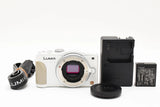 Panasonic Lumix GF6 White Mirrorless Camera Compact Used