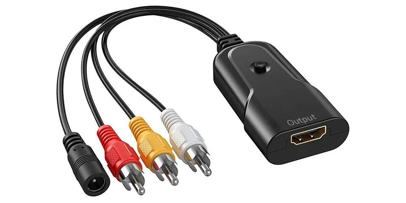 Mini Analog RCA A/V To 720p 1080p HD Video Up Converter