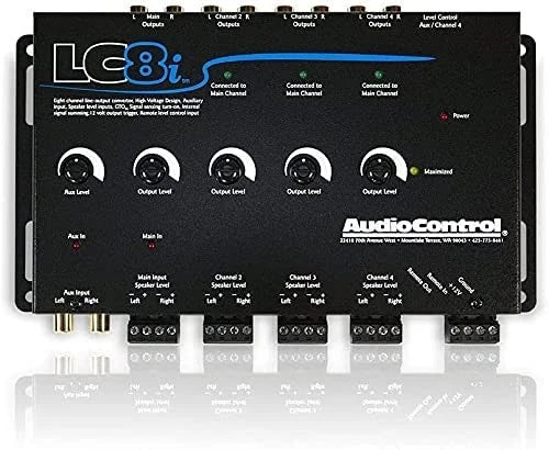 Audio Control LC8i 8-channel line output converter ?? add amps and subs to a