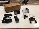 Vivitar DVR922HD-EIS HD Action Camera w/ Various Accessories (Works Perfectly)