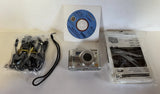 Panasonic LUMIX DMC-LZ5 6.0MP Digital Camera Silver - WORKS/ GOOD CONDITION