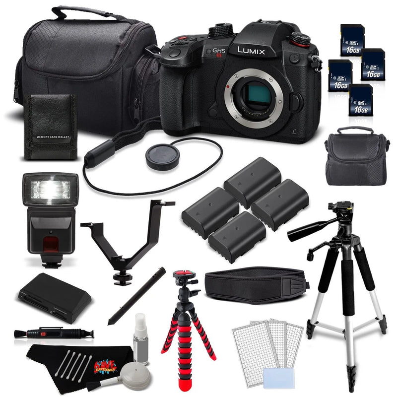 Panasonic Lumix DC-GH5S Mirrorless MFT Digital Camera (Intl Model) Version Mega