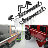 1/10 scale RC crawler aluminum side cleat pedal steps, with mounting screws