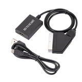 HDMI-compatible to Scart Cable Portable 720P/1080P Video Audio Adapter Converter