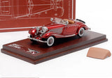 Liberty 1/64 Mercedes-Benz 500K Special Roadster 1936 Red2 Diecast car Model