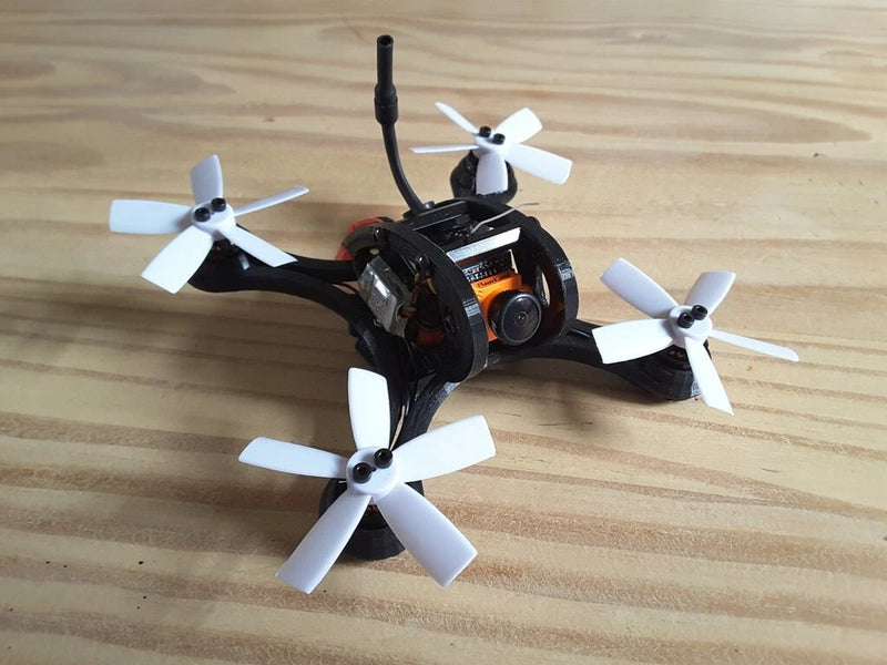 3D Printed Mini Racer Dquad 120mm 3 Inch FPV Drone Frame - by Microdure