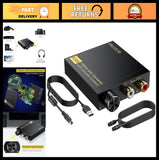 192kHz Digital to Analog Audio Converter - 5.1CH DTS Dolby AC3 to Stereo Output