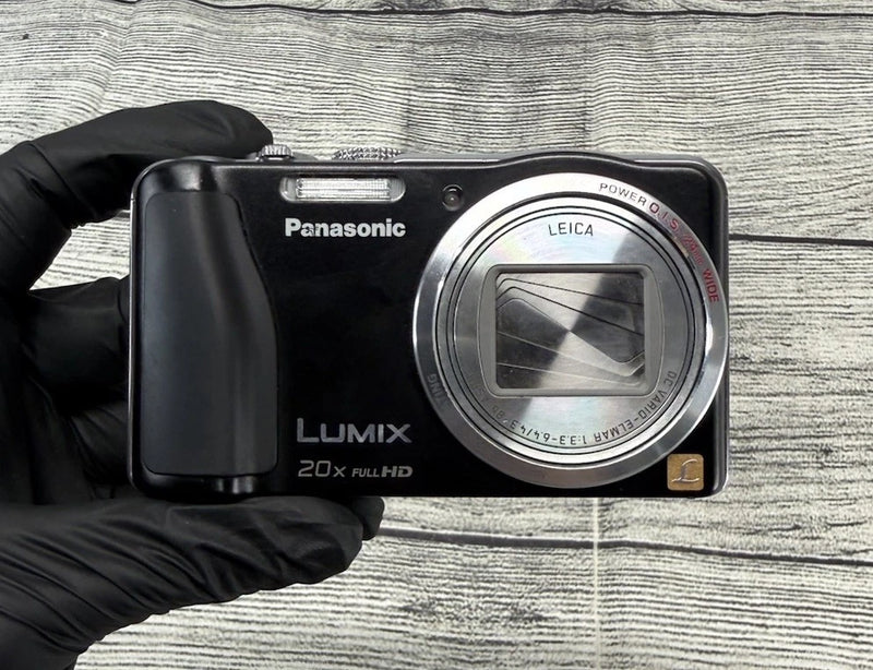 Panasonic Lumix DMC-ZS19 Black [Works] With SD card