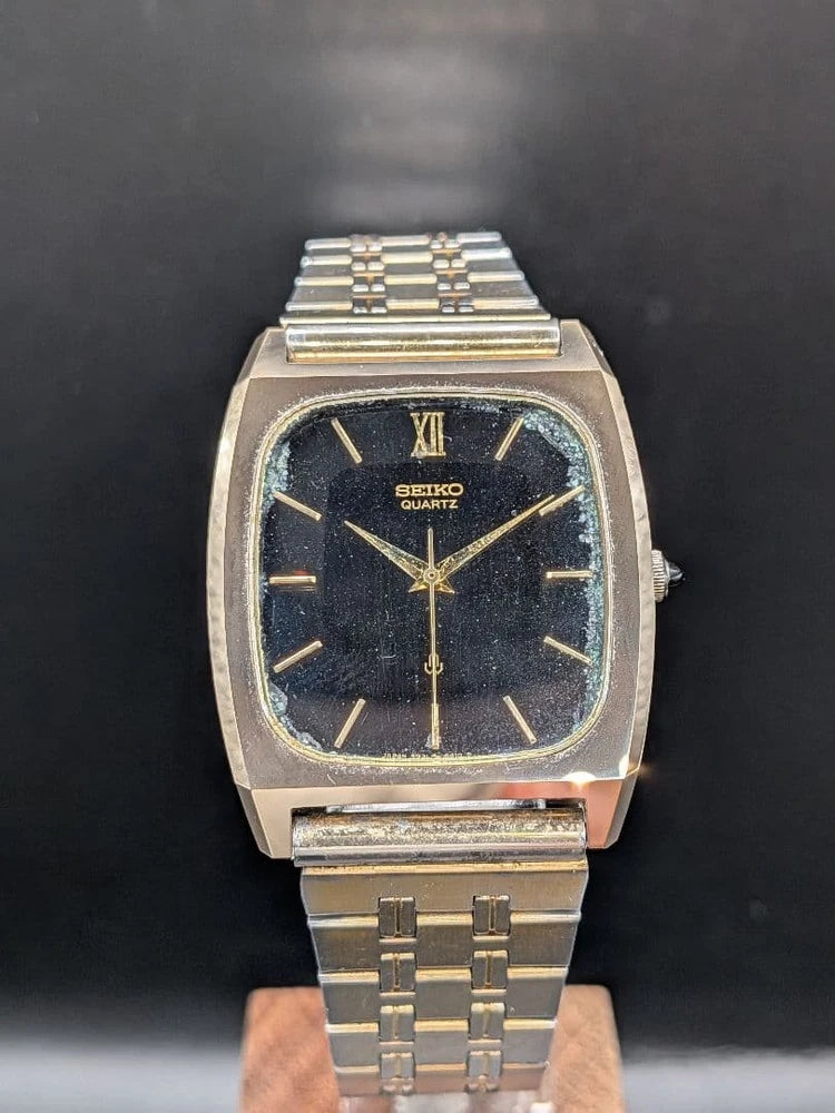 High-end model! SEIKO DOLCE 5931-5340 with carbide case and replaced battery gas Battery