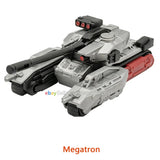 Transformers IDW Megatron Tank 1/64 Car Model Hot Blokees Wheels Blind Box Toys