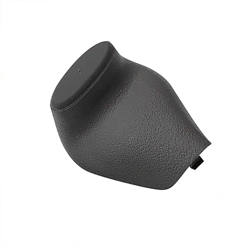 Curved black plastic rear arm bracket landing gear piece for a drone