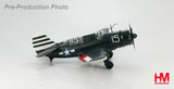 HOBBY MASTER 1/72 HA2209 CURTISS SB2C HELLDIVER WHITE 15 OF VB-12, USS RANDOLPH