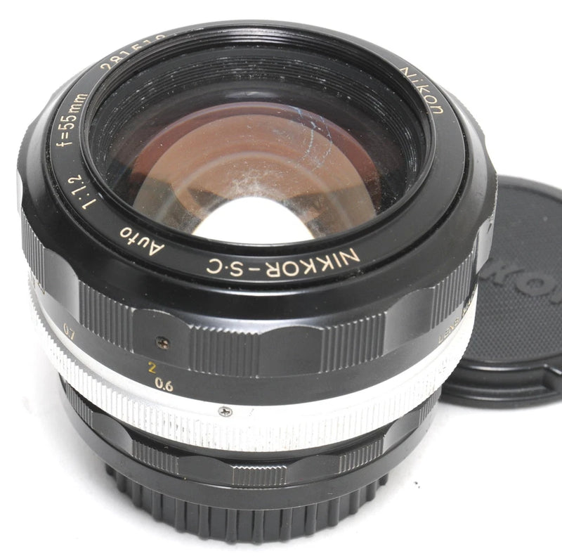 Nikon F Nikkor-SC Auto 1.2/55mm needs cleaning and repair