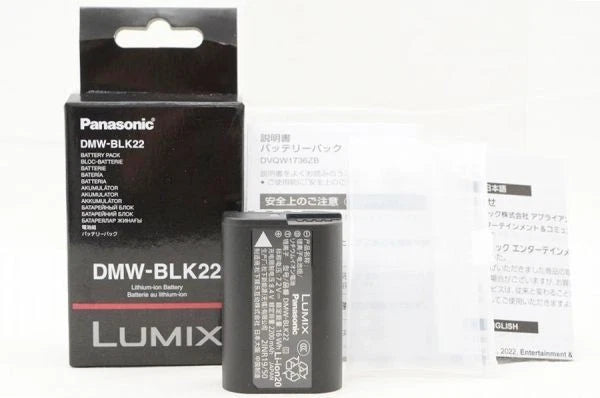 Panasonic ¥ѥʥ½¥˥å¯ Genuine BattDMW-BLK22 with Original Box #25052101