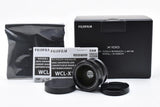 ?NEW? FUJIFILM WCL-X100 II B Wide Conversion Lens Black From Japan S579