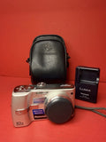 Panasonic Lumix DMC-TZ1 5MP 10x Zoom Digital Camera Silver Works New No Box