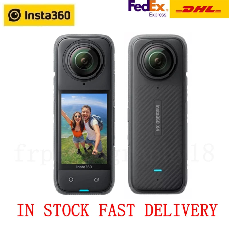 Insta360 X4 8K Waterproof 360 Action Camera 4K Wide-Angle Video Touch Screen NEW
