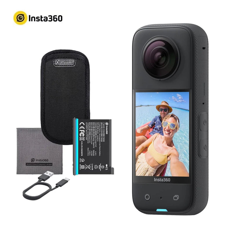 Insta360 ONE X3 360 Degree Waterproof Action Camera 5.7K  with 1/2'' 48MP Sensor