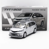 MASDI 1:64  Senna Silver Diecast Model Car