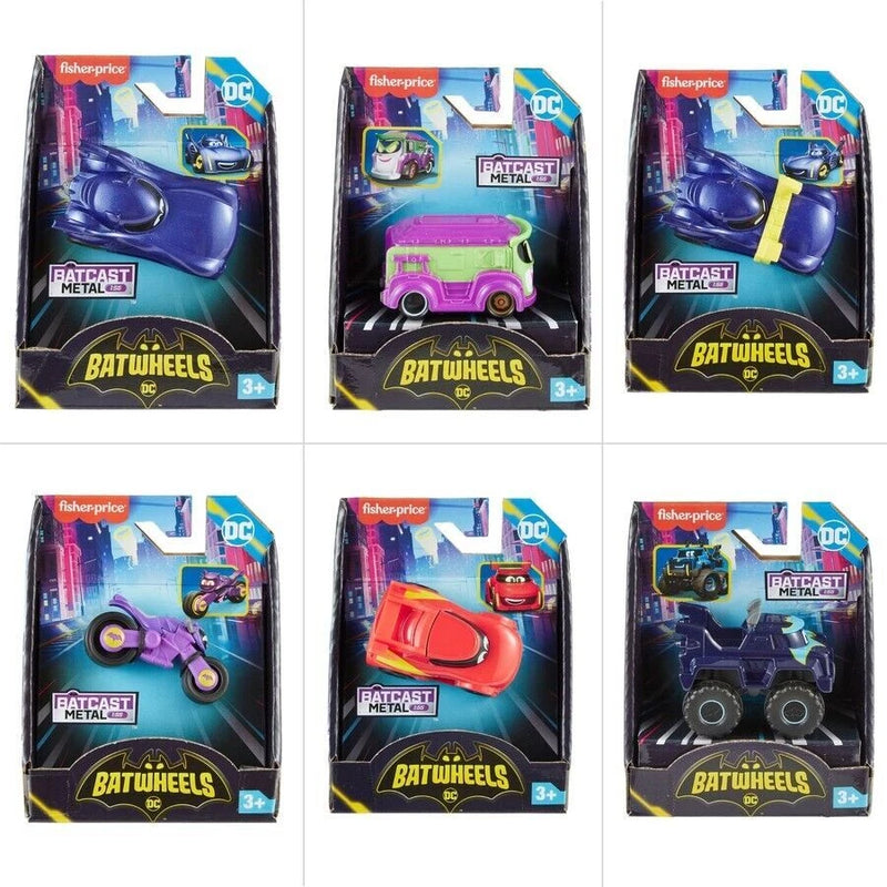 Fisher-Price DC Batwheels 1:55 Diecast Car ¨C Pick Model ¨C Batman Kids Gift
