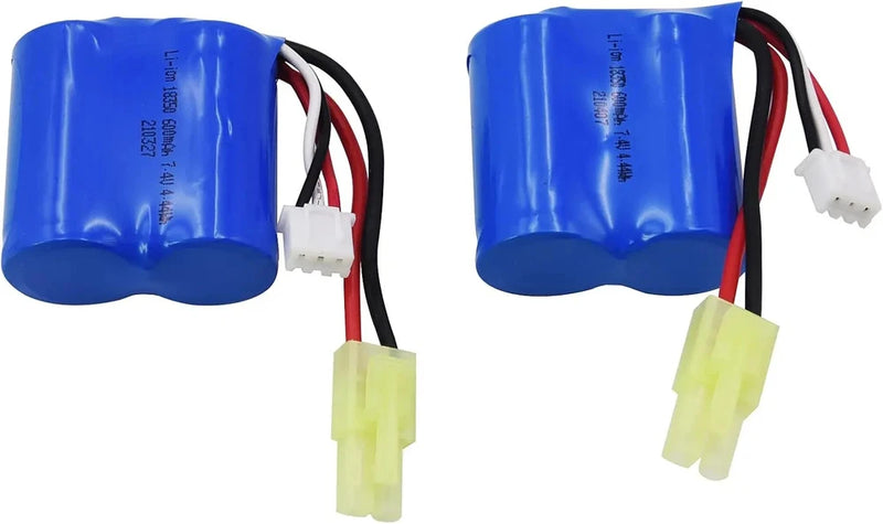2PCS 7.4V 700mAh 15C Li-ion Battery for UDI001 H100 H102 H106 H110 H112 RC Boat