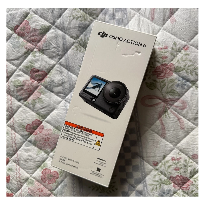 DJI Osmo Action 6 capture more  Combo Waterproof Action Camera