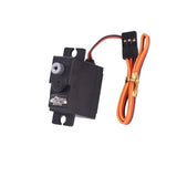 3.5kg digital servo motor with orange wiring and black connector