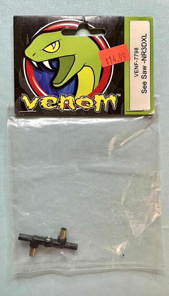 Venom 3DXL RC helicopter spare metal rotor mast in blister pack