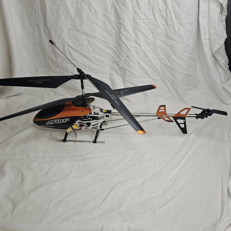 PARTS OR REPAIR VOLITATION Metal Frame RC Helicopter NO BATTERY OR CONTROLLER