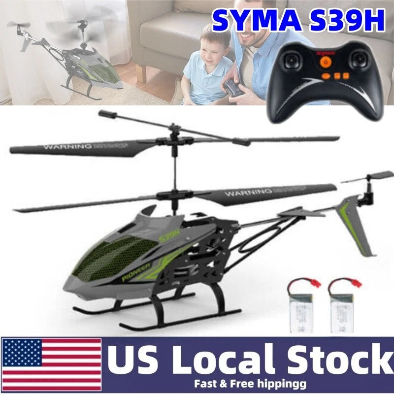 SYMA S39H RC Helicopter w/ Altitude Hold and High & Low Speed Mode Toy For Kids