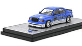 INNO 1:64 ROCKET BUNNY 190E¡°Echo Gao¡®s Car¡± Blue Diecast Model Car