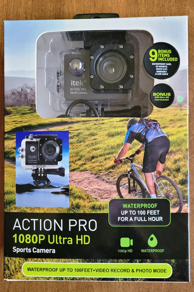 Itek Ultra HD Sports Camera 1080P