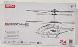 SYMA RC HELICOPTER S107HE White BATTERIES INSIDE CONTROLLER (OPEN BOX)