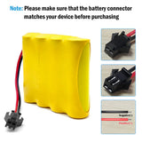 FMA Ni-Cd AA 4.8V 900mAh Battery to Radios Model Toy RC Car Truck Exit LED Light Battery