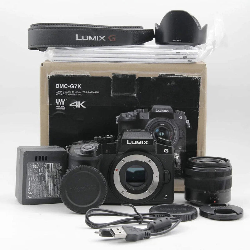 * OPEN BOX FAIR * Panasonic Lumix DMC-G7 Mirrorless Micro Four Thirds Digital Ca