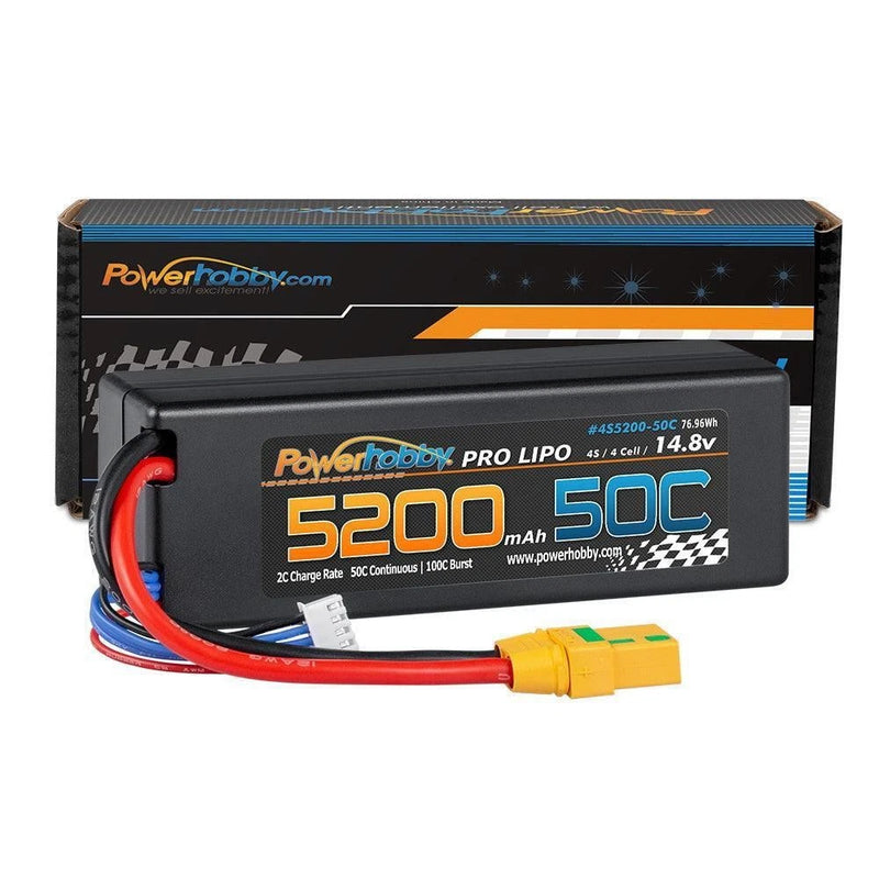 4S 5200mAh 50C XT90 LCG Hard Case Lipo Battery Powerhobby PHB4S520050LCGXT90 Battery